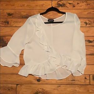 Flowy Ruffle Top